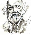 William Golding sketch