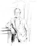 Amor Towles sketch
