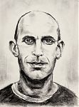 A Seth charcoal sketch on A2 NOT